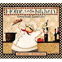 Home Is In the Kitchen 2021 Deluxe Wall Calendar